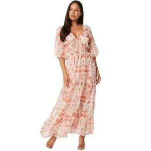 NWOT Misa Los Angeles Pippa Summer Maxi Dress Size XS Cora Flora #1B455